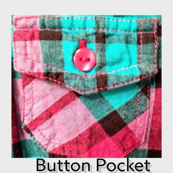 Passport Women's Multi-Color Pretty  Plaid Shirt. - Picture 5 of 11